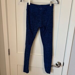 Beyond Yoga Womens Small Blue Space Dye High Waisted Leggings Athletic Yoga Pant